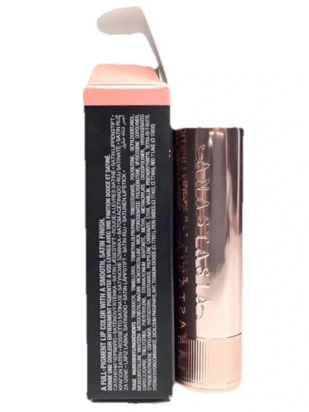 Anastasia Beverly Hills Satin Lipstick “Tease” New In Box